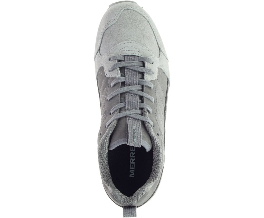 Merrell Sneakers Grey - Alpine Suede - Womens 80CWGIMEB
